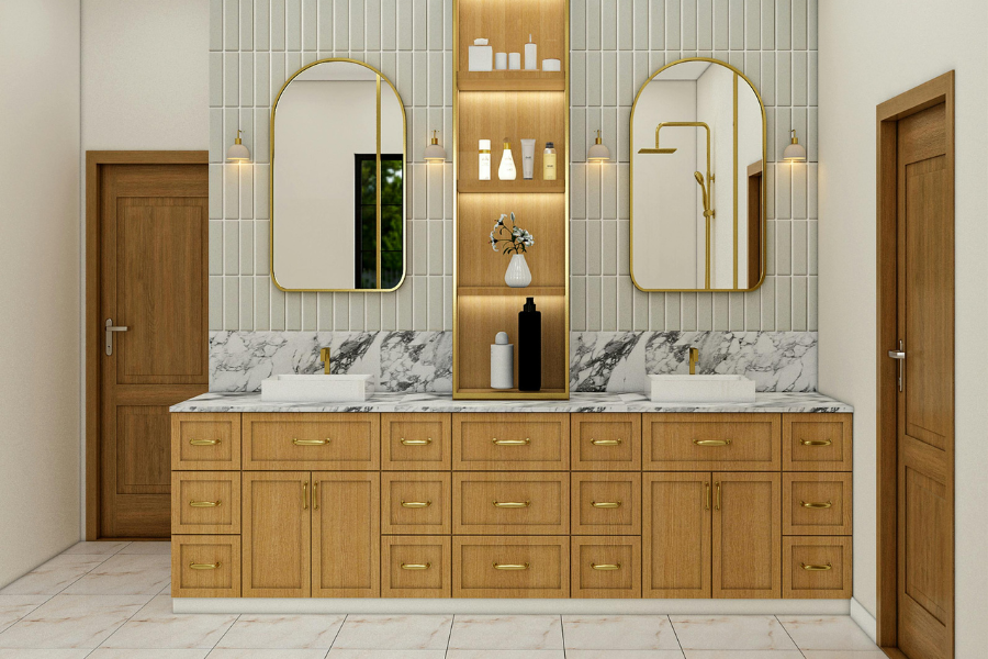 Bathroom to poolside - tile flooring Punta Gorda, FL